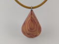 Rosenholz-Oloid Schmuckanhänger 36mm x 24mm RO15H