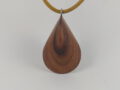 Bubingaholz-Oloid Schmuckanhänger 36mm x 24mm BG1H