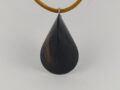 Ebenholz-Oloid Schmuckanhänger 36mm x 24mm EH6H