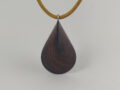Palisanderholz-Oloid Schmuckanhänger 36mm x 24mm P5H
