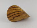 Zebranoholz-Oloid Handschmeichler 63mm x 42mm ZB10