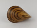 Zebranoholz-Oloid Handschmeichler 63mm x 42mm ZB12